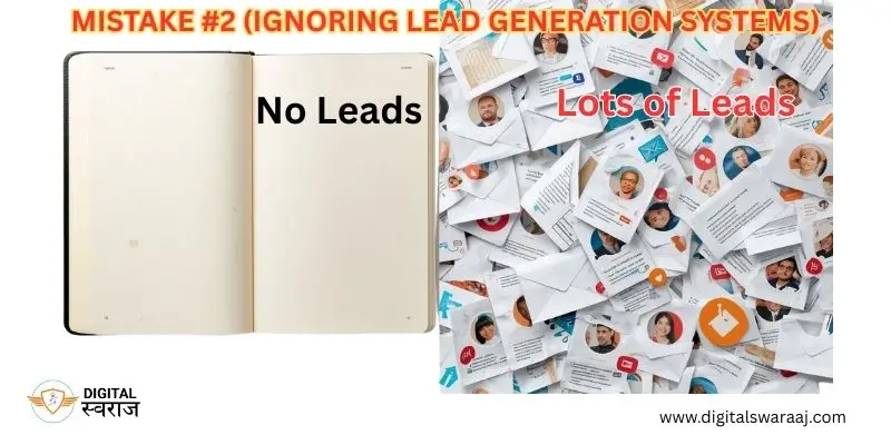 Ignoring digital lead generation in MLM